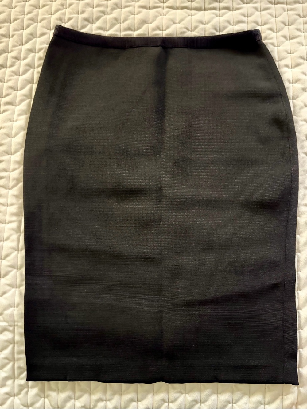 Classic Black Pencil Skirt